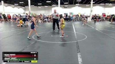 52 lbs Round 3 (6 Team) - Noah Reino, CTWHALE vs Grant Senft, Mayfield Mat Academy