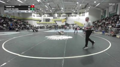 113 lbs 1st Place Match - Julius Villamil, Poway vs Shane Ito, La Costa Canyon