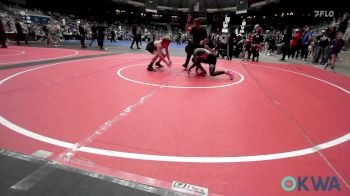 130 lbs 3rd Place - Artemus Mathews, Pitbull Wrestling Academy vs Taegan Austin, Sperry Wrestling Club