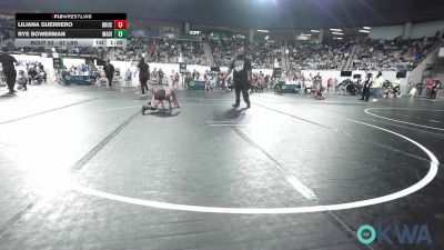 67 lbs Quarterfinal - Liliana Guerrero, Brushy Wrestling Club vs Rye Bowerman, Madill Takedown