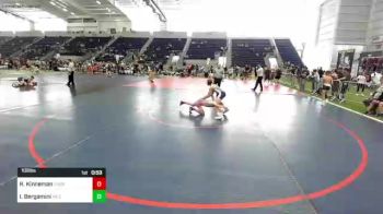 109 lbs Consi Of 8 #2 - Ryder Kinneman, Thorobred vs Isreal Bergamini, As Cross Trained WC