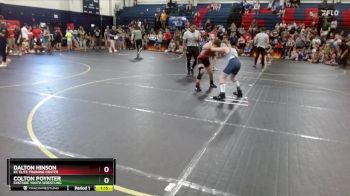 115 lbs Semifinal - Dalton Hinson, KC Elite Training Center vs Colton Poynter, Eastside Youth Wrestling