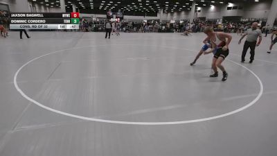 126 lbs Cons. Rd Of 32 - Jaxson Bagwell, Mattoon Youth Wrestling Club vs Dominic Cordero, Tennessee