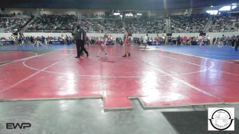 123 lbs Round Of 64 - Ezmeralda Lopez, Central Middle School vs Mackenzie Kenny, Yukon MS Girls
