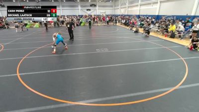 130 lbs Cons. Round 4 - Cash Perez, Unattached vs Michael Laatsch, Unattached