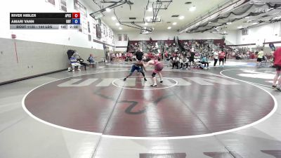 144 lbs Semifinal - River Hibler, Apex vs Amari Vann, UDT