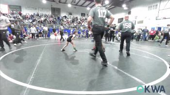 47/51 lbs Rr Rnd 2 - Adelyn Lonebear, Clinton Youth Wrestling vs Chevrolet Forbes, Elgin Wrestling