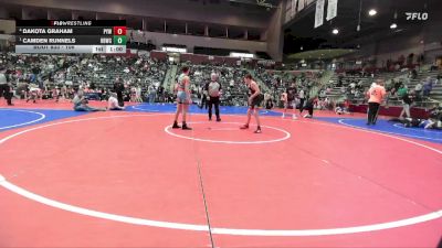 106 lbs Semifinal - Camden Runnels, Honey Badger Wrestling Club vs Dakota Graham, Panther Youth Wrestling-CPR