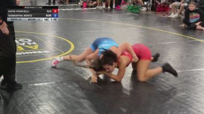 115 lbs Rr Rnd 1 - Katie Porcelli, Razor PinkWave - GK12E vs Samantha Bentz, MGW Lady Knockouts - GK12E
