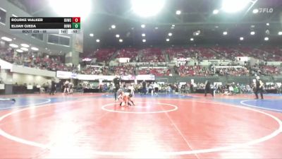46 lbs Semifinal - Rourke Walker, Top Notch vs Elijah Ojeda, Gladiator Wrestling Academy