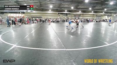 108 lbs Consi Of 16 #2 - Reid Grandmason, Smittys Barn vs Camden Runnels, Honey Badgers Wrestling Club