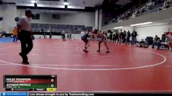 150 lbs Semis & 1st Wrestleback (8 Team) - Myles Thompson, Kenyon-Wanamingo vs Esteban Mixteco, Albert Lea