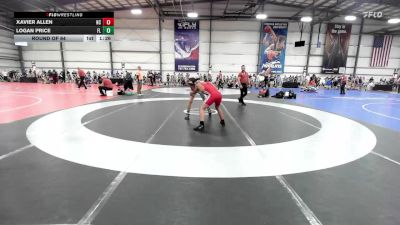 127 lbs Round Of 64 - Xavier Allen, NC vs Logan Price, FL