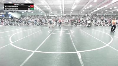 182 lbs Consi Of 16 #1 - Alex Villarreal, GA vs Zayde Facchetti, MA