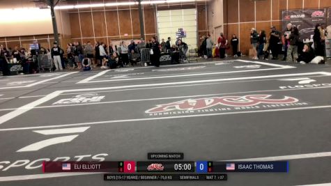 Eli Elliott vs Isaac Thomas 2026 ADCC Portland Open