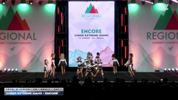 Cheer Extreme Idaho - Encore [2026 L2 Junior - D2 - Small Day 1] 2026 The West Regional Summit