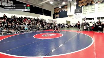 150 lbs Semifinal - Chase McKay, Laguna Hills vs Michael Kase, Chaminade