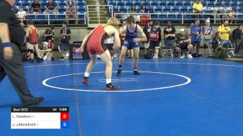 138 lbs Cons 32 #2 - Luke Goodwin, Indiana vs Jeremy Jakowitsch, Illinois