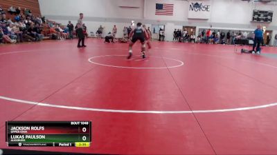 Elite 157 lbs Cons. Round 2 - Jackson Rolfs, Upper Iowa vs Lukas Paulson, Augsburg