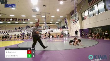 47 lbs Rr Rnd 2 - Rikki Olsen, Mojo Grappling Academy vs Shia Sandoval, Cowboy Wrestling Club