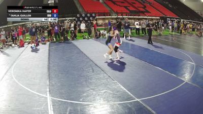 100-105 lbs Cons. Quarters - Veronika Hafer, Colorado vs Tahlia Guillen, Idaho
