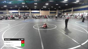 69 lbs Consi Of 8 #2 - Austin Garcia, Suples vs Knox Peasley, Omak Wrecking Crew Wrestling