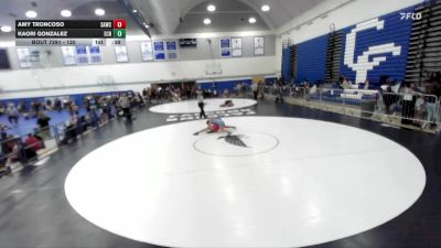 120 lbs Cons. Round 2 - Kaori Gonzalez, ECR vs Amy Troncoso, Santa Ana Wrestling Club