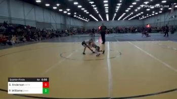 55 lbs Quarterfinal - Genesis Anderson, Metro Wrestling Academy vs Presley Williams, Okwa