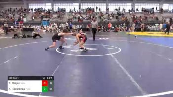 120 lbs Prelims - Bobby Philpot, Scanlan Wrestling Academy vs Kyle Haverstick, Team Nauman Black