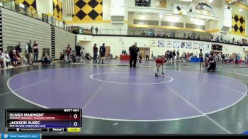 93 lbs Semifinal - Oliver Maidment, Midwest Regional Training Center vs Jackson Ausec, One On One Wrestling Club