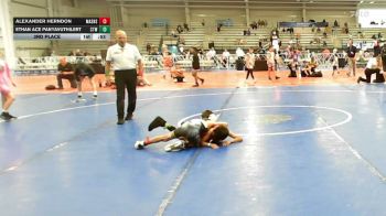 52 lbs 3rd Place - Alexander Herndon, Mat Assassins Black - EL vs Ethan Ace Panyavuthilert, CTWHALE Orca - EL