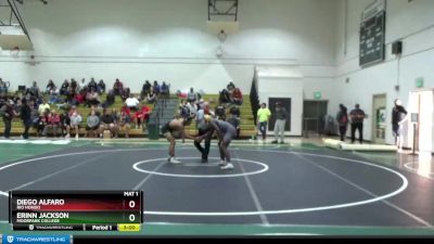 149 lbs Cons. Round 3 - Diego Alfaro, Rio Hondo vs Erinn Jackson, Moorpark College