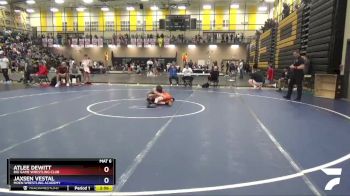 100 lbs Round 3 - Atlee DeWitt, Big Game Wrestling Club vs Jaxsen Vestal, Moen Wrestling Academy