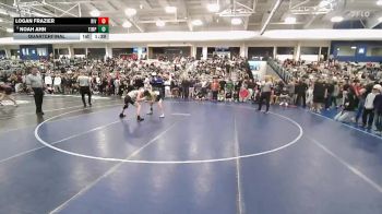 106 lbs Quarterfinal - Logan Frazier, Riverton vs Noah Ahn, Timpanogos