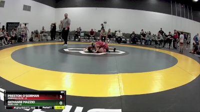 65 lbs Round 3 (6 Team) - Giovanni Mazzio, Rebellion vs Preston O`Gorman, Nebraska Elite
