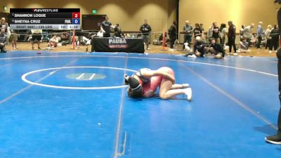 135 lbs Semis - Shannon Logue vs Sheyna Cruz, Paulsburo