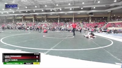 120 lbs Quarterfinal - Leno Fernandez, Widefield vs Bryce Nabus, Paola