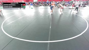 157 lbs Placement Matches (8 Team) - Easton McDougall, Zimmerman vs Zander Bayer, Weyauwega-Fremont