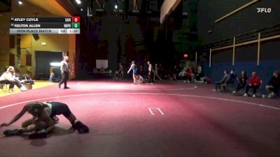 138 lbs 29th Place Match - Atley Coyle, Xavier, Cedar Rapids vs Kelton Allen, North Polk