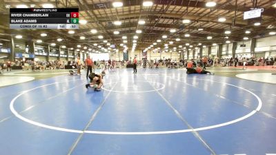 90 lbs Consi Of 16 #2 - River Chamberlain, OH vs Blake Adams, AL