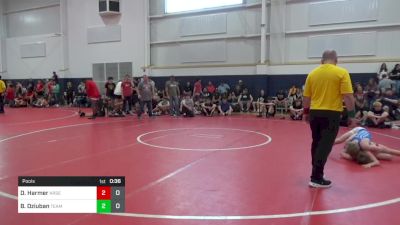 96 lbs Pools - Dakota Harmer, Arsenal WV vs Benjamin Dziuban, Team Brutus