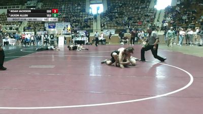 5A 165 lbs Semifinal - Noah Jackson, Elberta HS vs Jaxon Allen, Valley High School