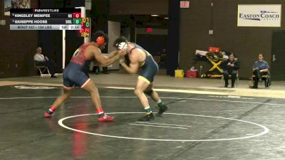 184 lbs Consi Of 8 #2 - Kingsley Menifee, Morgan State vs Giuseppe Hoose, Drexel