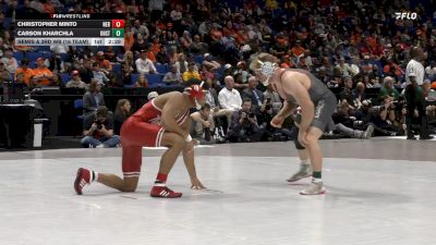 174 lbs Semis & 3rd Wb (16 Team) - Carson Kharchla, Ohio State vs Christopher Minto, Nebraska