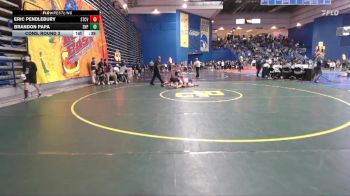 175 lbs Cons. Round 3 - Brandon Papa, Seton Hall Prep vs Eric Pendlebury, St Christopher