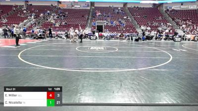 160 lbs Round Of 16 - Ethan Miller, Selinsgrove vs Cael Nicolella, Trinity