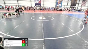 113 lbs Rr Rnd 1 - Penn Boger, Team Gotcha Blue vs Cain Godsey, Iron Faith Wrestling