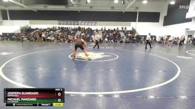 126 lbs Cons. Round 6 - Jospeph Guardado, Esperanza vs Michael Manzano, La Canada