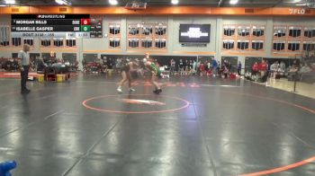 155 lbs Quarterfinal - Morgan Bills, Dubuque Hempstead vs Isabelle Gasper, Cedar Rapids Kennedy