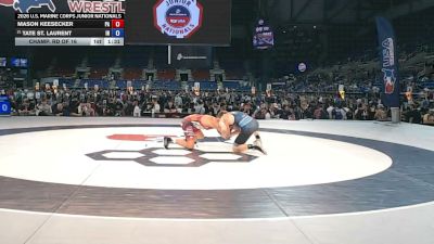 113 lbs Champ. Rd Of 16 - Mason Keesecker, Pennsylvania vs Tate St. Laurent, Indiana